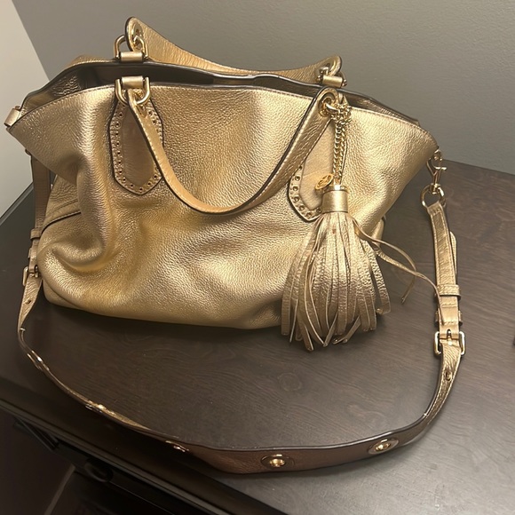 Michael Kors gold two way bag - Picture 5 of 11